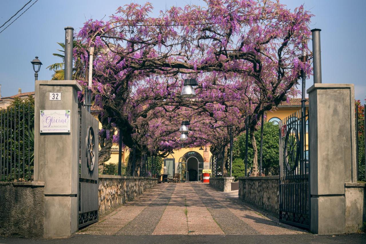 Il Glicine B&B Ristorante Cazzago San Martino Exterior foto