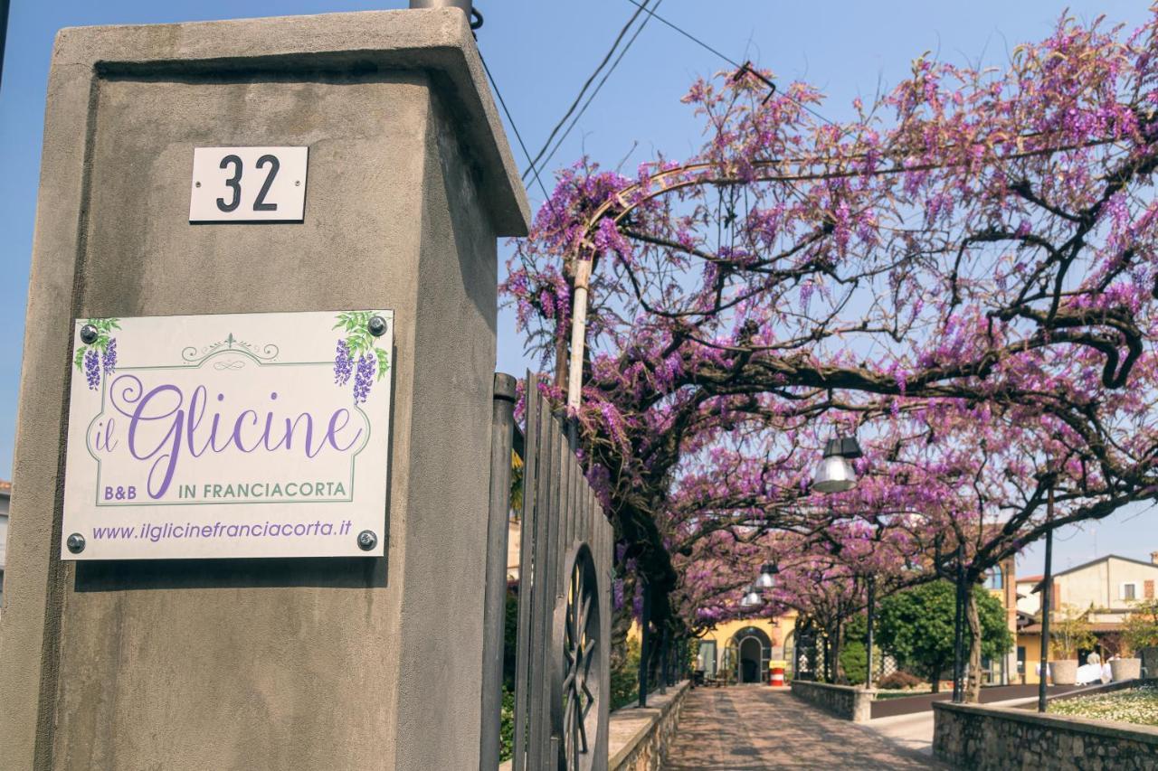 Il Glicine B&B Ristorante Cazzago San Martino Exterior foto